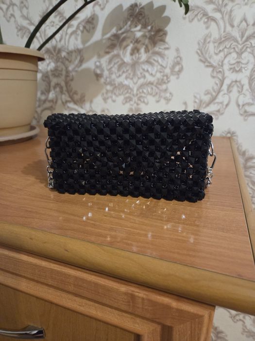 Сумочка из бусины.Новая.