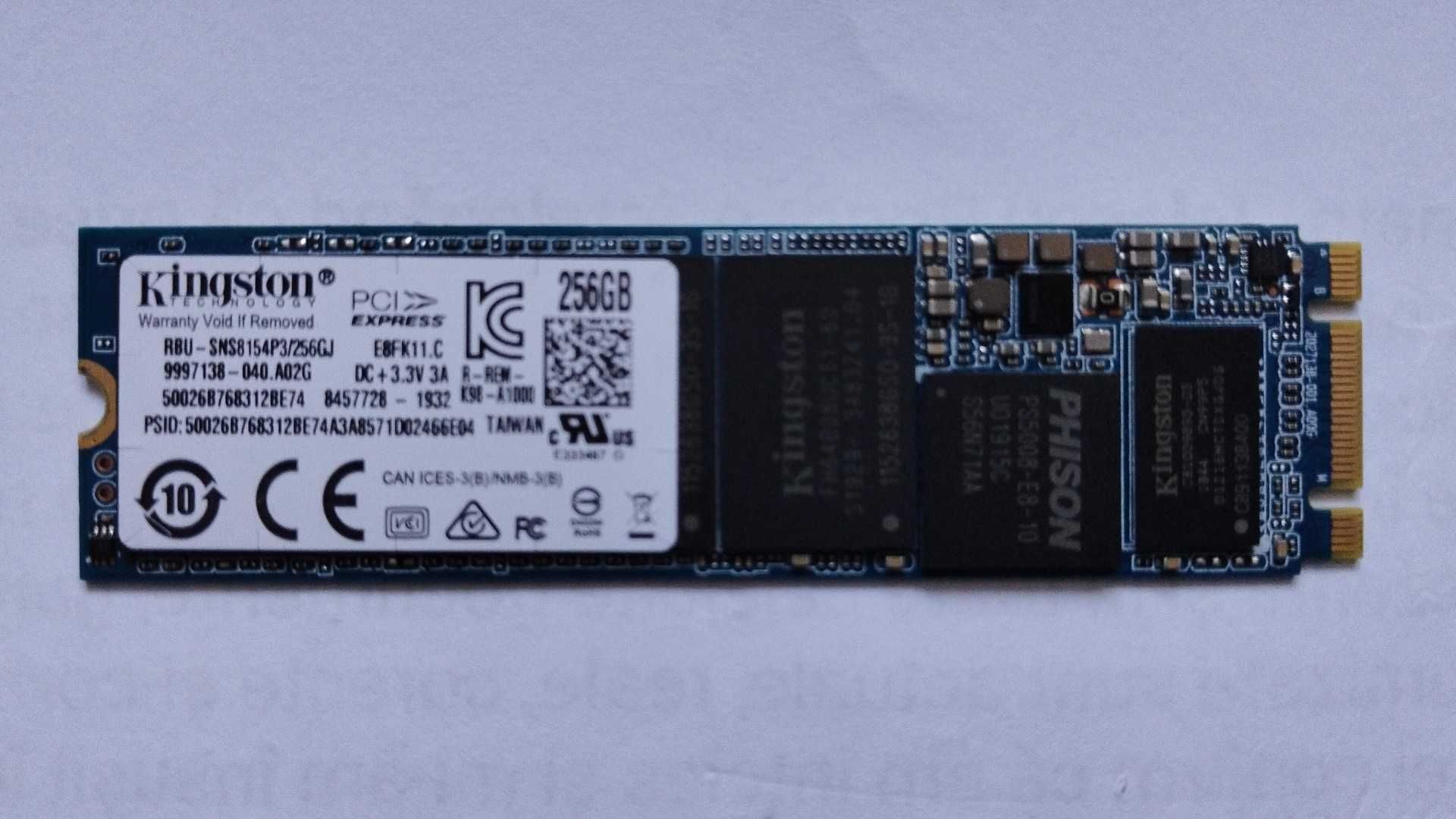 Vand SSD Kingston M.2 2280 PCIe 3 NVMe 1.2 256GB