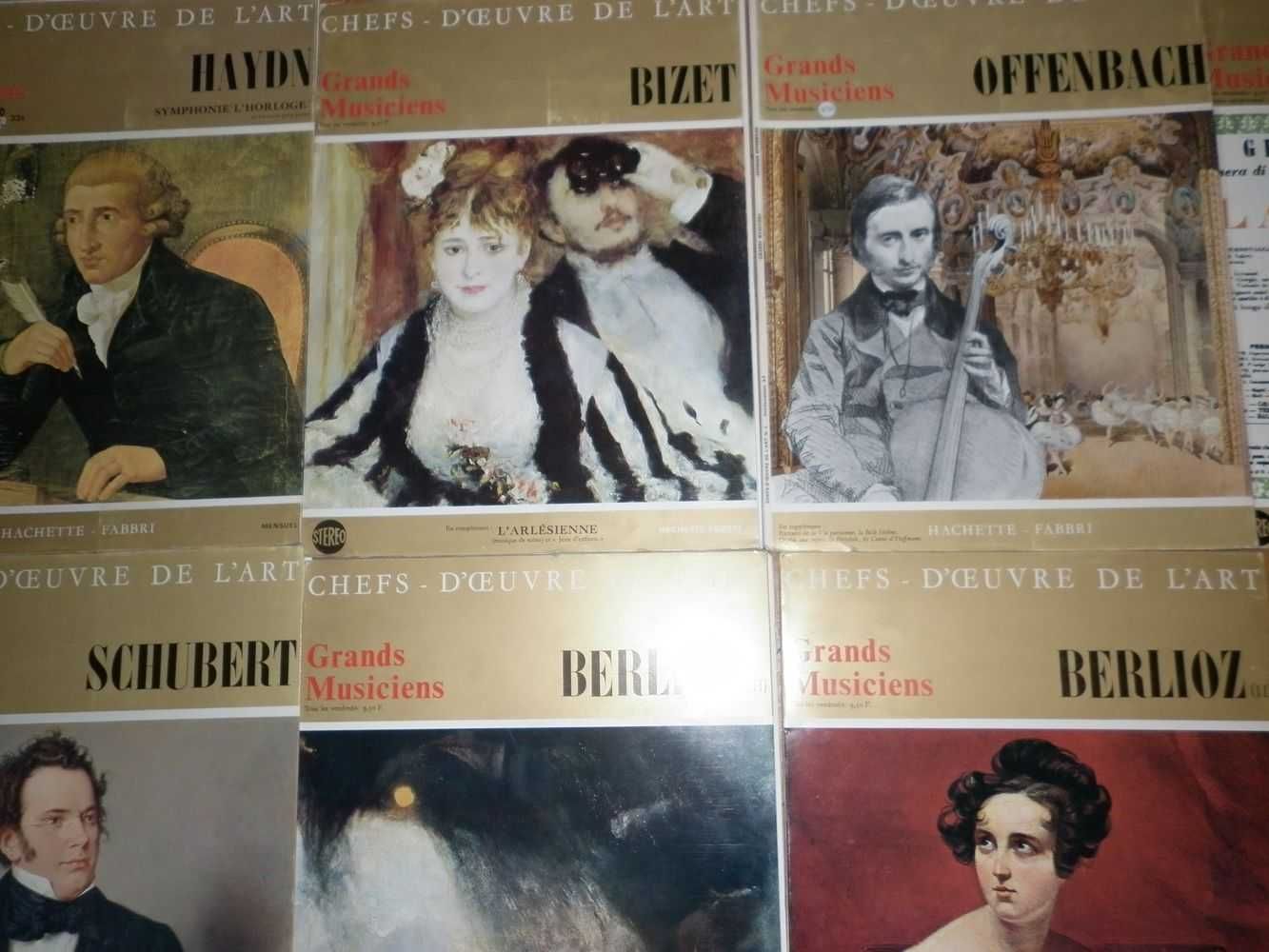 Колекция от немски плочи Chefs-d'oeuvre de l'art Grands Musiciens