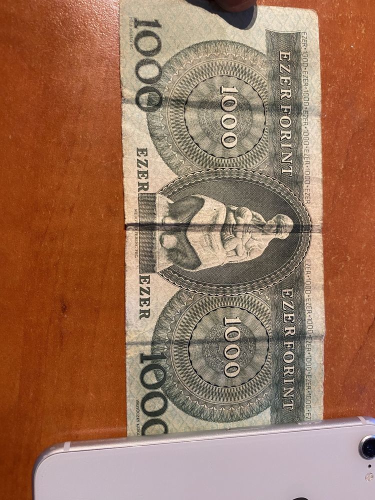 2 bancnote 6000 forinti 1990/88