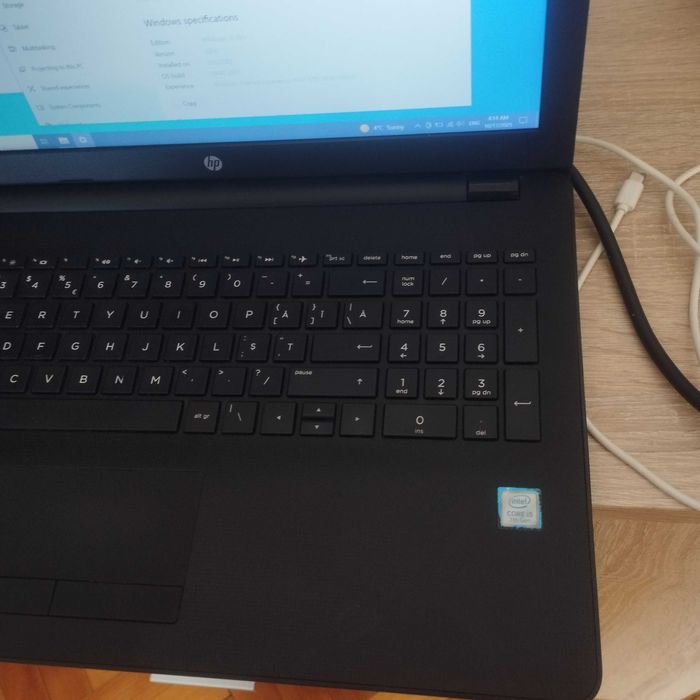 laptop hp intel core i5 7th gen ddr4 ssd 256 giga
