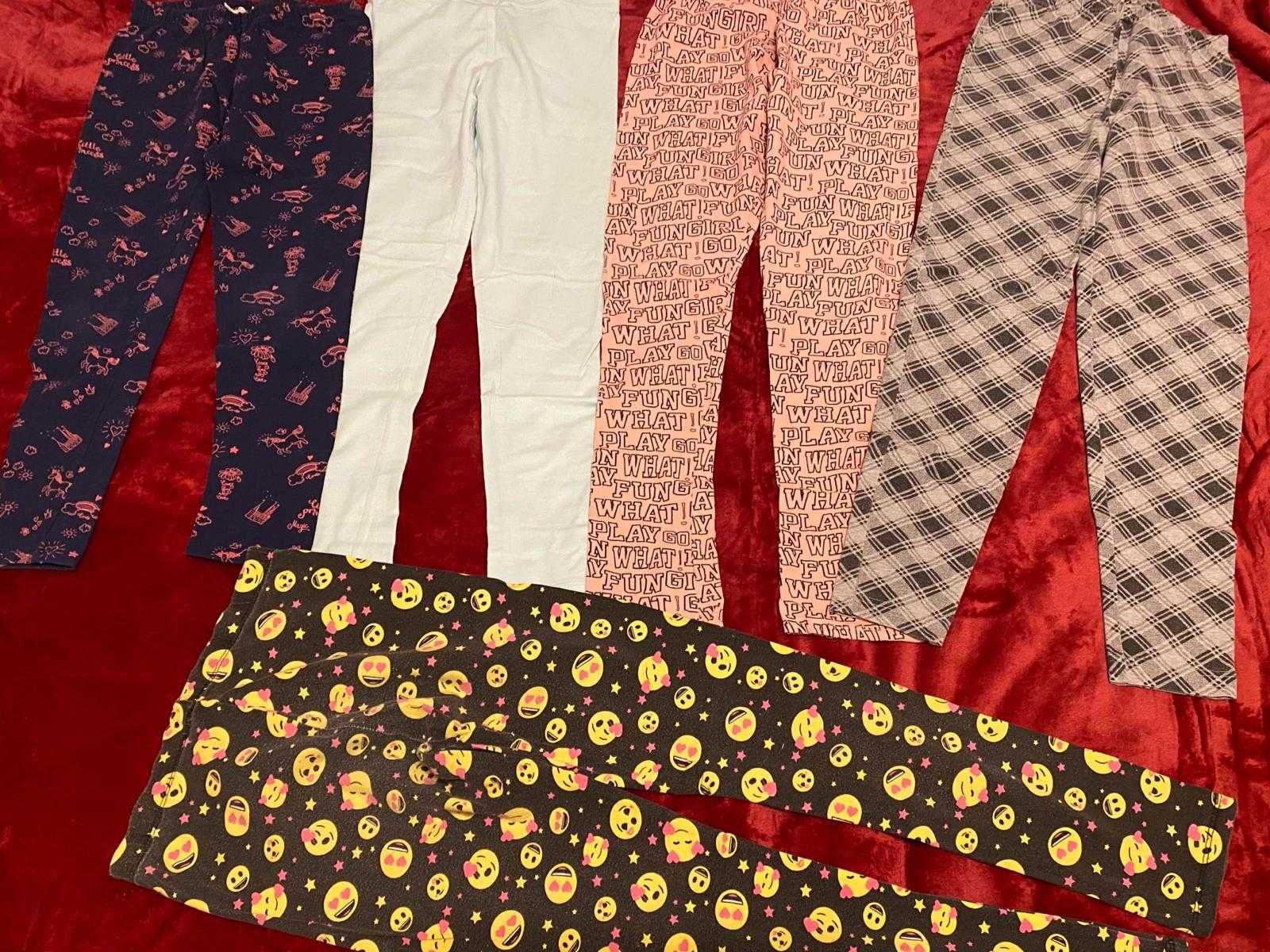 Lot pantaloni fetite varsta 9-10 ani, in stare perfecta (cod 14)