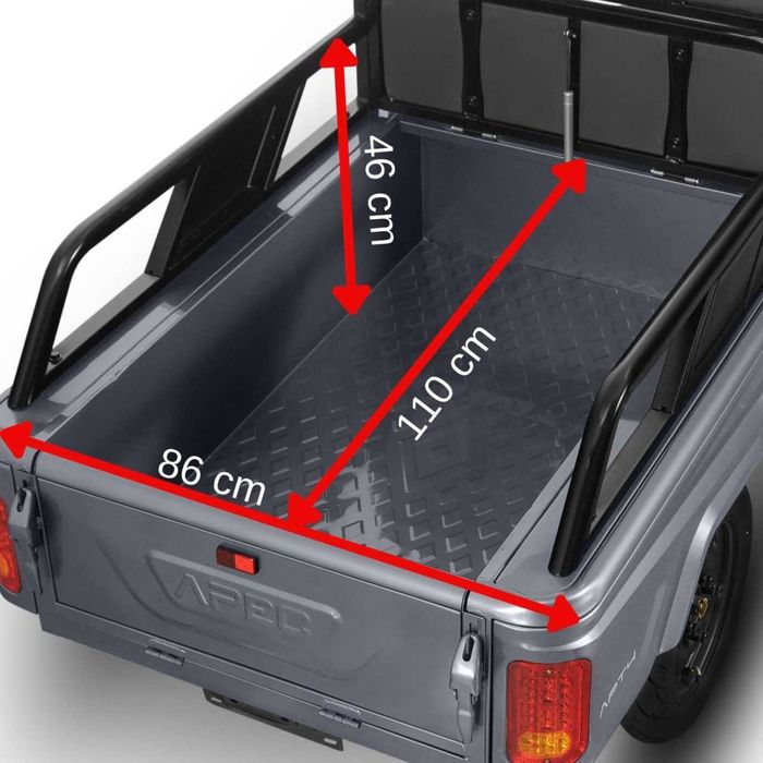 Triciclu electric, APT4, Fara Permis,, 1000W, Gratis RAR + Transport