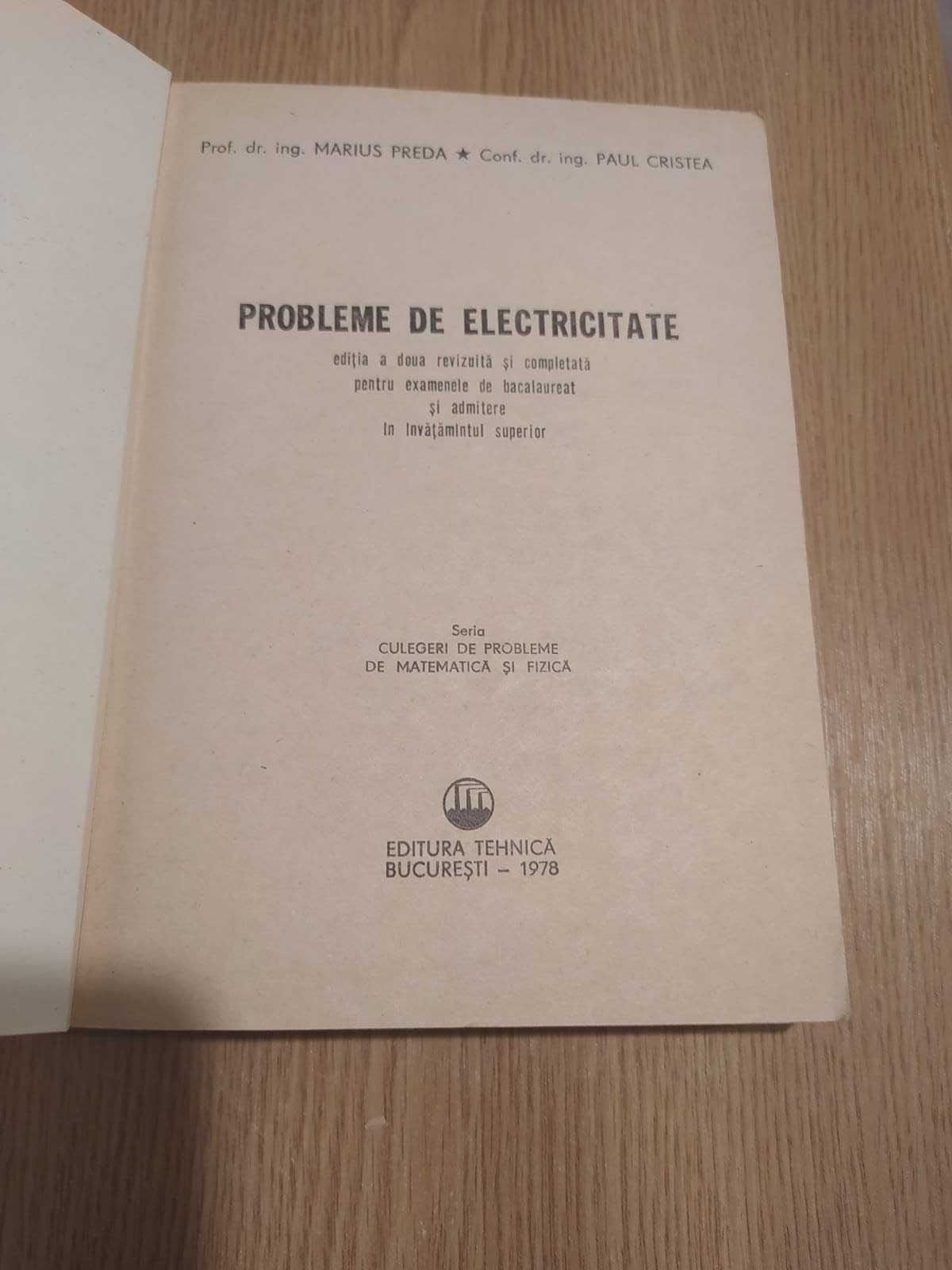 Probleme de electricitate - Marius Preda, Paul Cristea