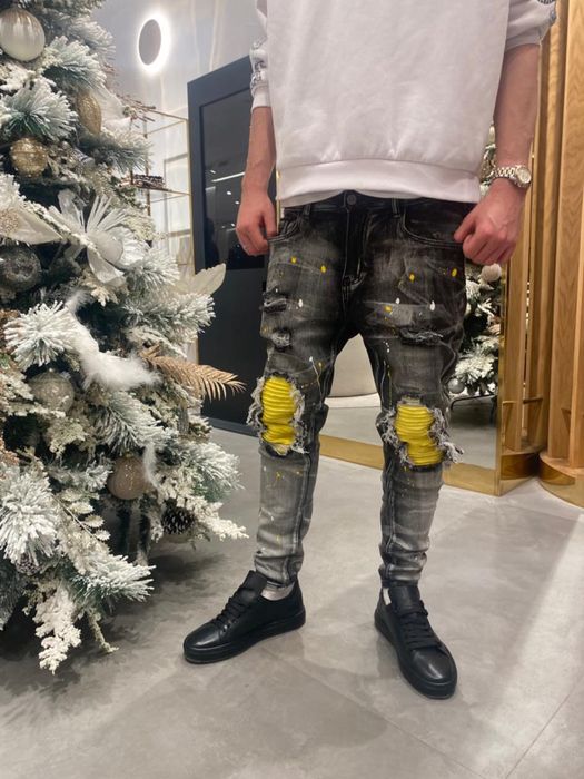 Blugi Custom Dsquared2 Prada Amiri Redhouse Zara