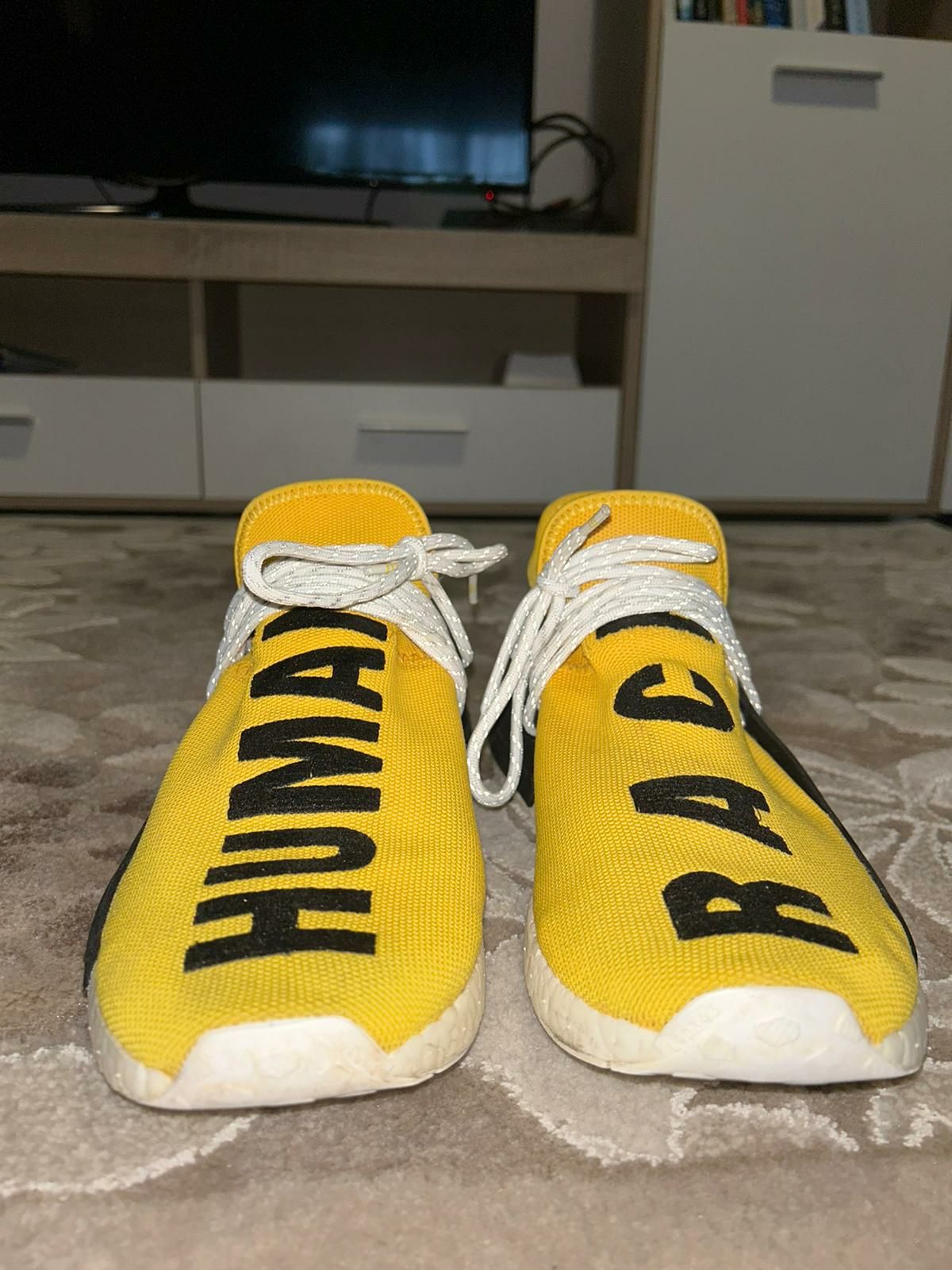 Adidas Pharrel Human Race Yellow 45