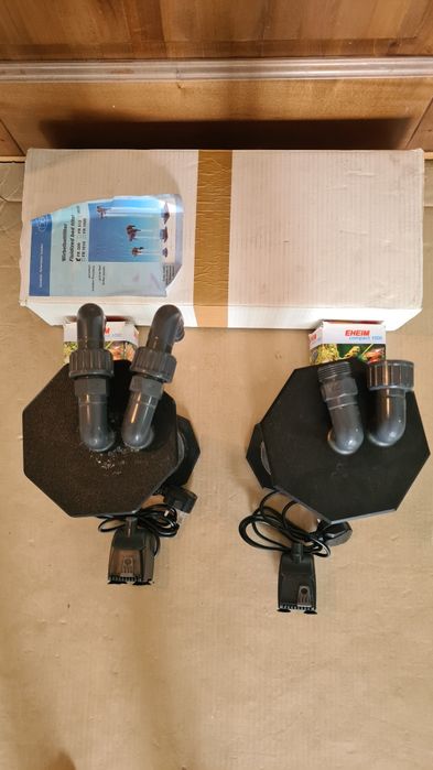 Reactoare cu pat fluidizat + pompe pentru acvarii