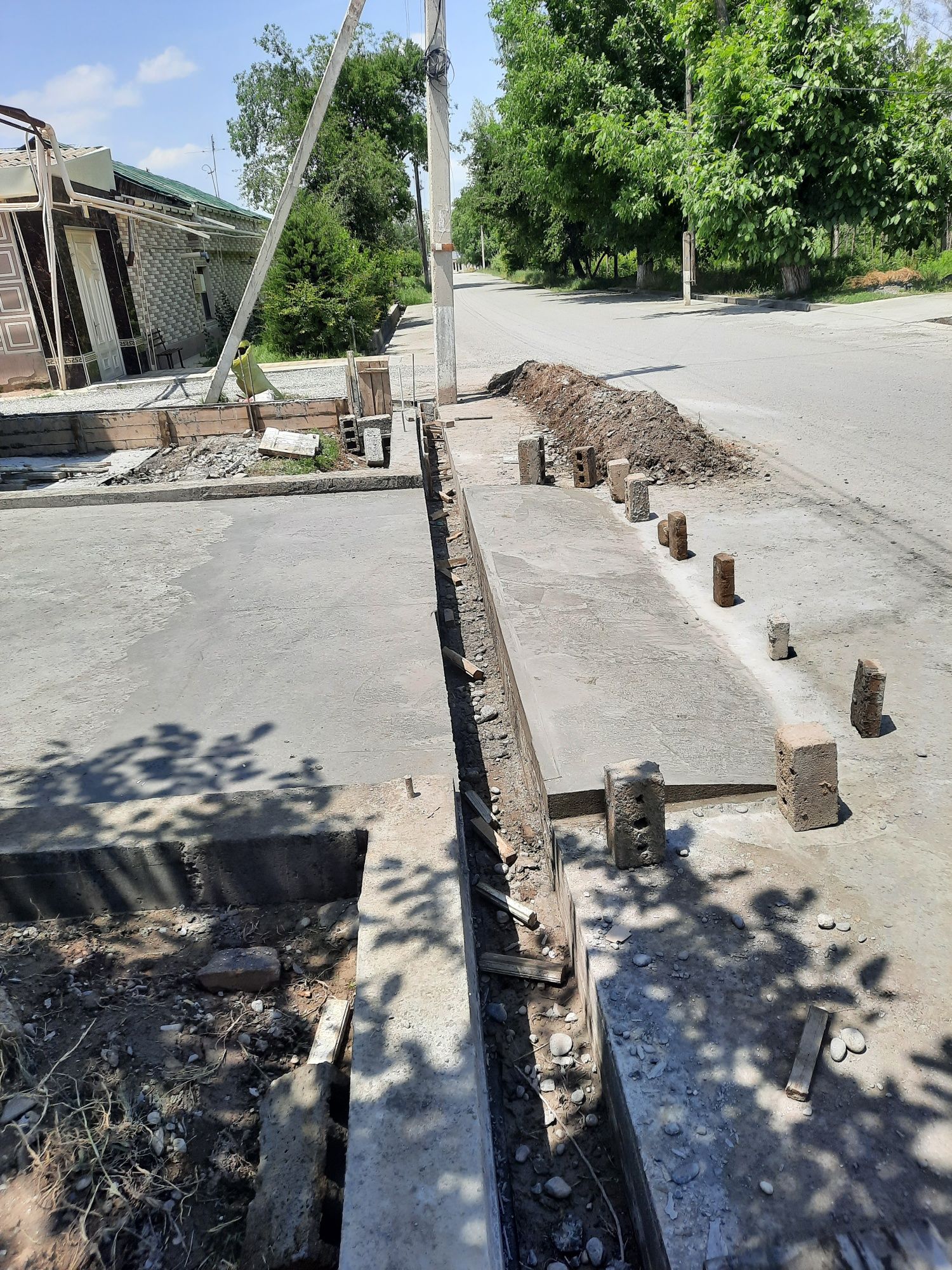 Стяжка киламиз  подмаяк ховли дарошка  арик тукамиз