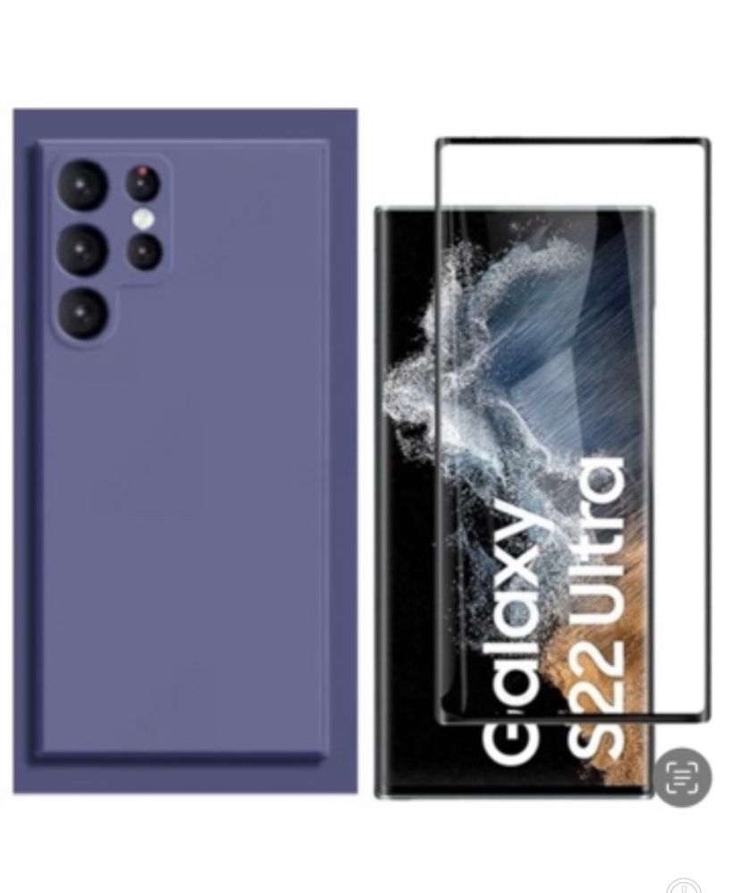 Samsung S22/S23/S24/S25 Plus Ultra Husa X LEVEL +Folie Sticla Onyx
