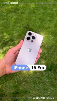 iPhone 15 Pro | 128 GB | Natural Titanium (Halol nasiya savdo)