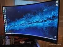 BenQ MOBIUZ EX2710R,2K, 2560 X 1440, 165Hz,1Ms - Гаранция!