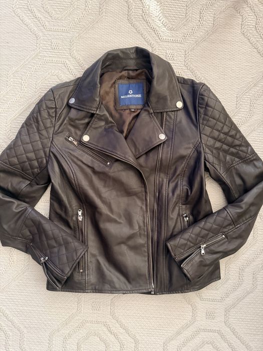 Дамско кожено яке размер S