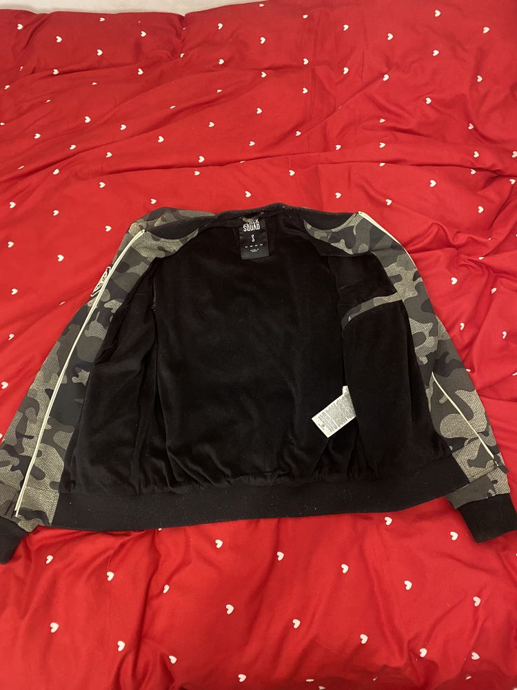 Jacketa Bomber Black Squad Army conditie 9/10