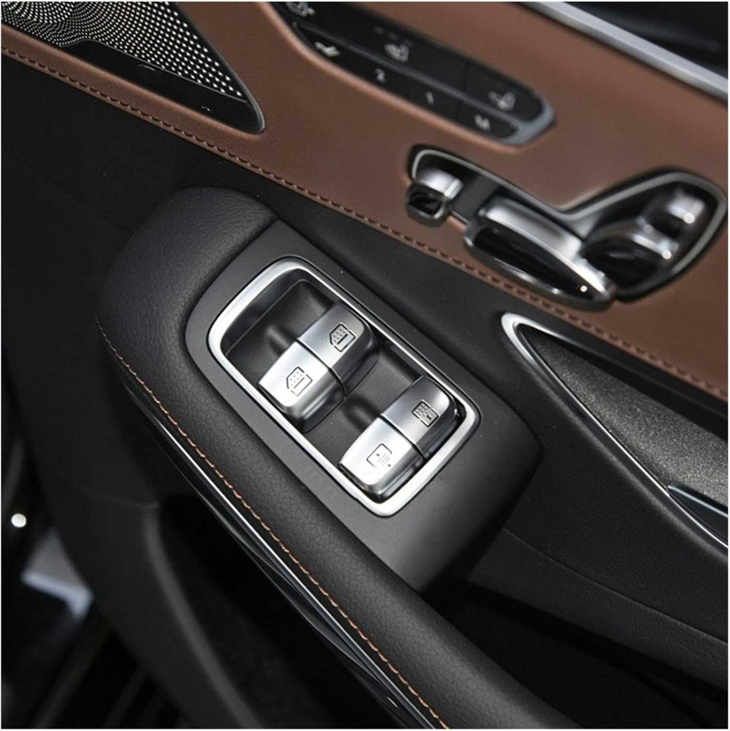 Comutator geamuri electrice consolă butoane usă spate Mercedes s w222