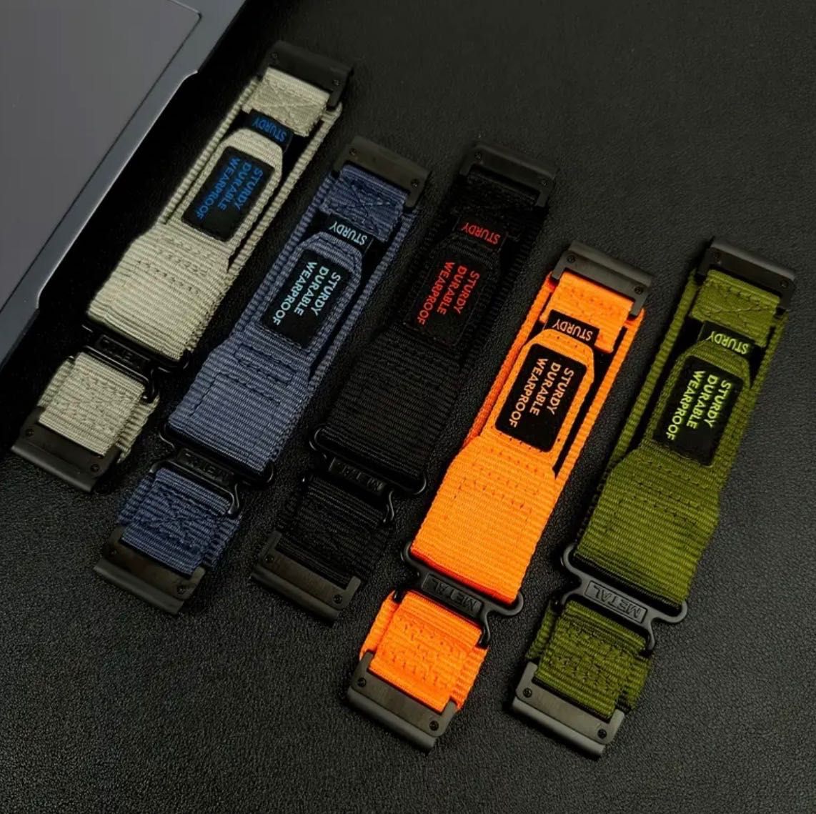 Текстилна широка каишка ULTRA WIDE за Garmin Quickfit 26mm.