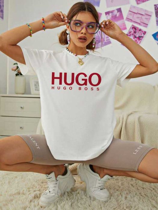 Нови Дамски Тениски размери XS-5XL