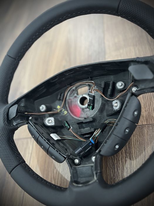 Volan piele Nappa naturală Opel Astra G (1998-2009) cu comenzi