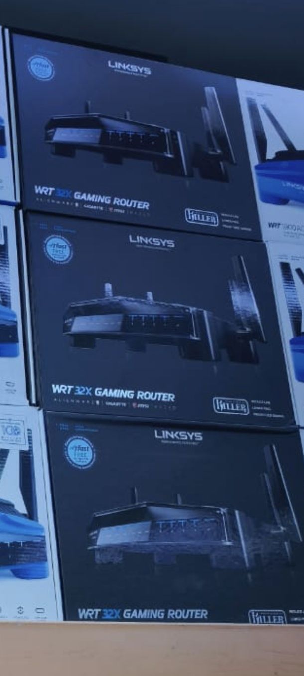 Роутер игровой linksys wrt32x новый