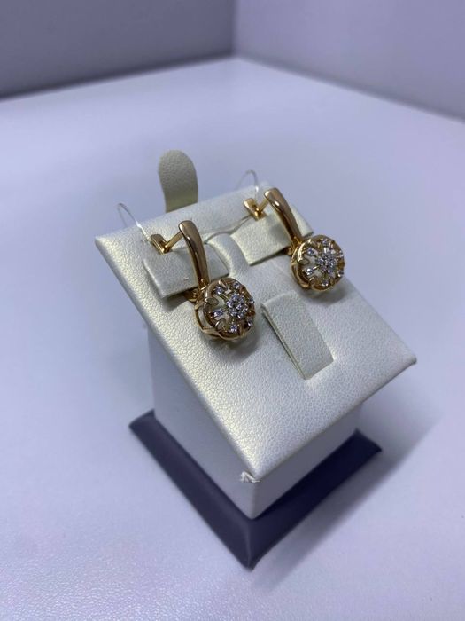 Серьги золотые КН20055