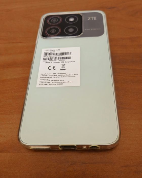 ZTE BLADE A35 2gb, 64gb ram