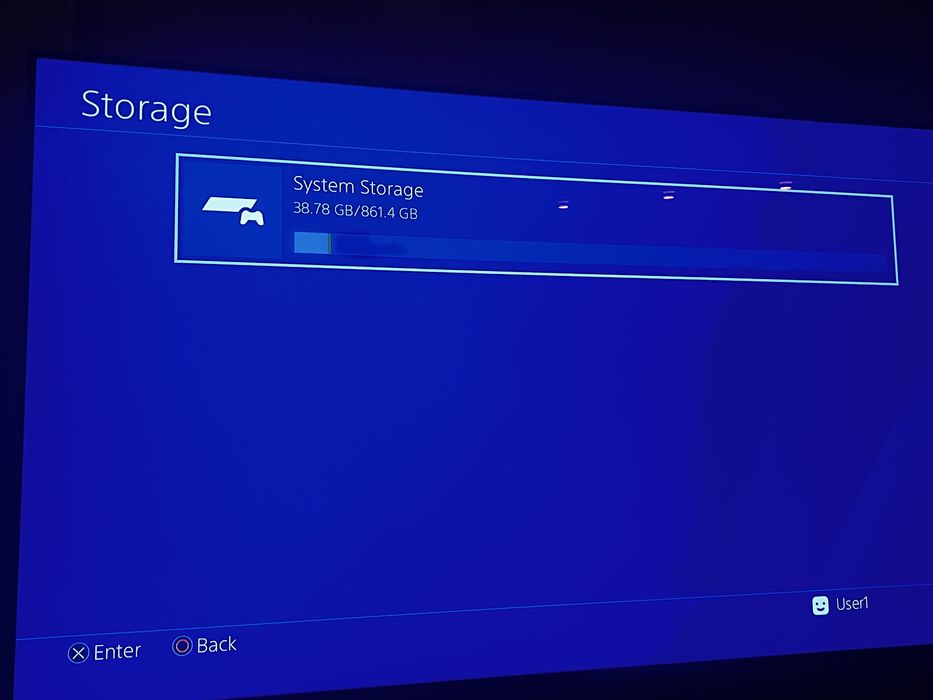 Consola PS4 Slim, 1Tb, Firmware 12.00, controller original