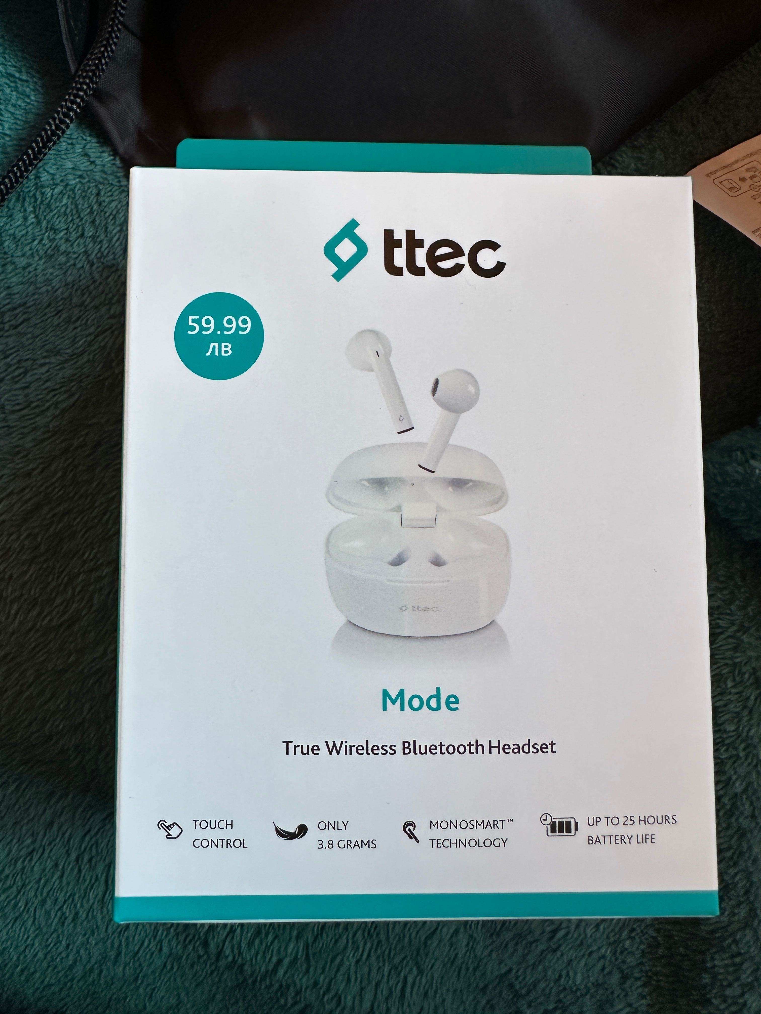 Нови безжични блутут слушалки Ttec