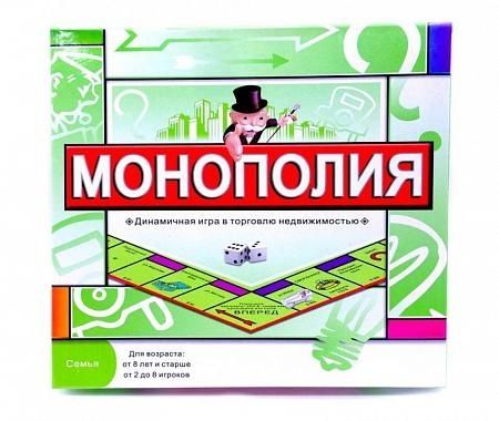 Монополия игра классическая 2-8 играков