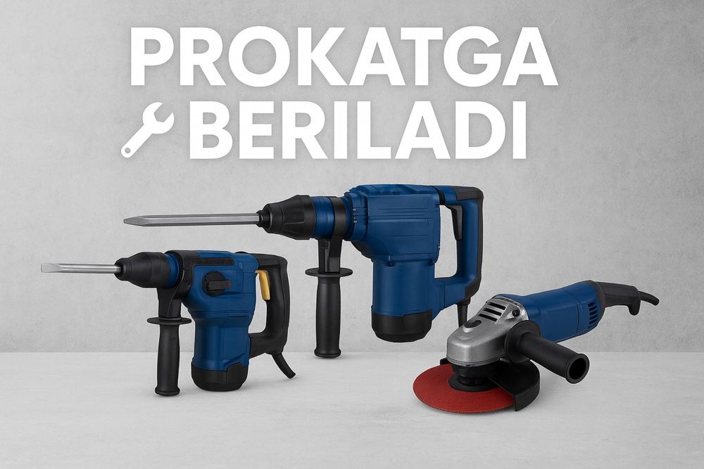 Prokat / Arenda instrument – perforator, otboynik, balgarka
