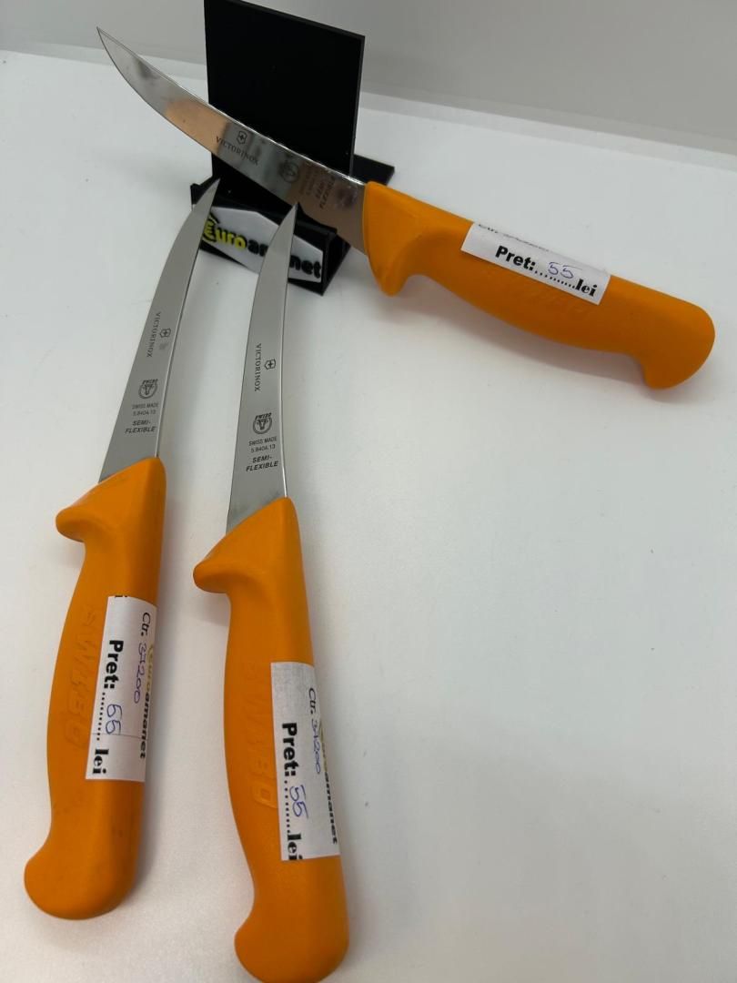 Cutit pentru dezosat SWIBO, galbena, 1/2 flexibil, 5.8404.13 -D-