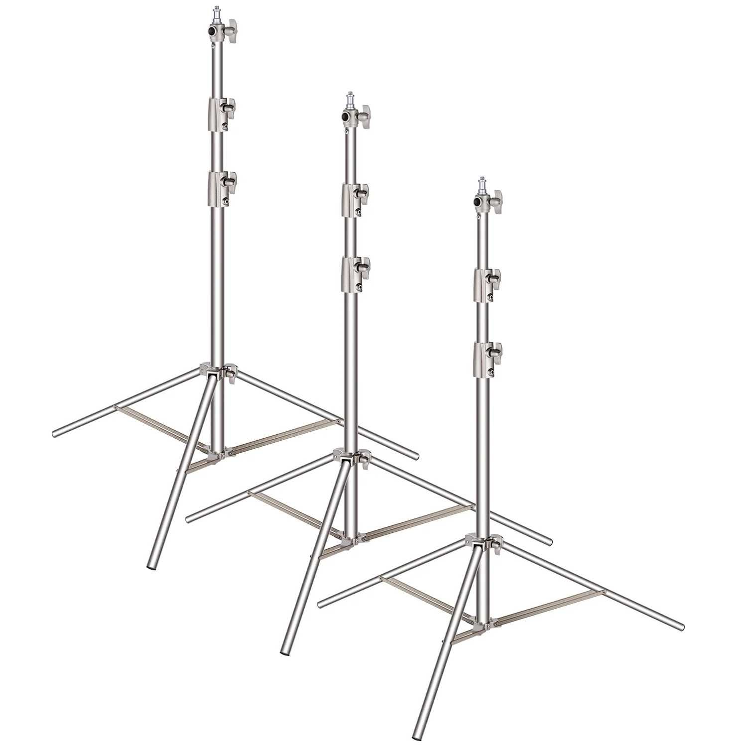 Standpro 9,2 фута/2,8 м стойка для освещения из нержавеющей стали.