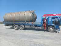Услуги манипулятора перевозка грузов до 13 тонн погрузка и разгрузка