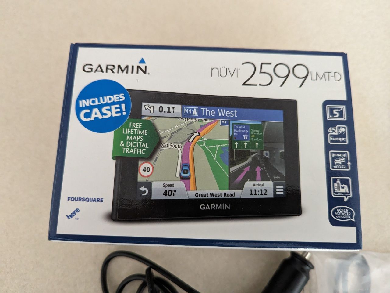 Навигация Garmin nuvi 2599 LMT-D