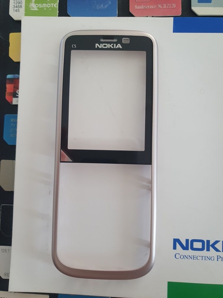 Carcasa Nokia C5-00 White Nouă Originala!