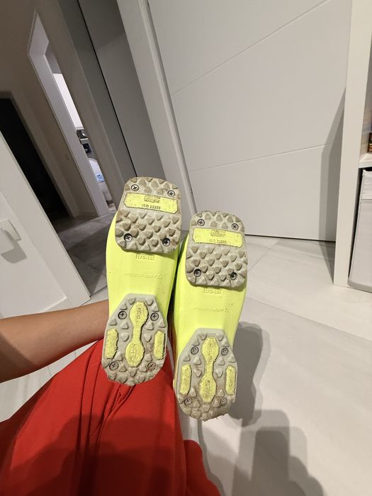 Clapari copii Fischer One Yellow 17.5