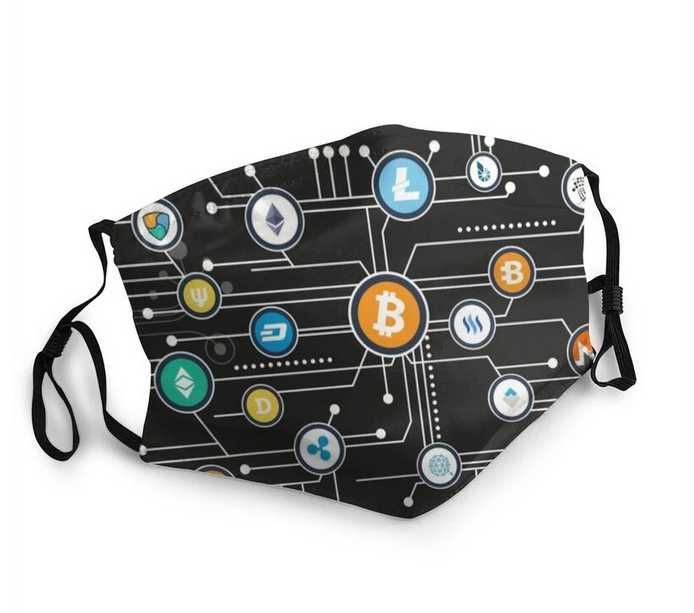 Маска за лице с криптовалути