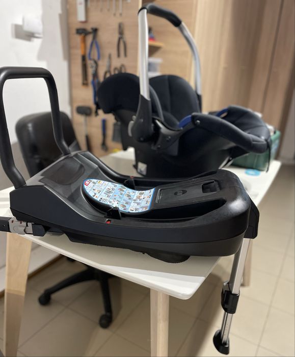 Scoica auto Hauck comfort fix +baza Isofix 0-13 kg