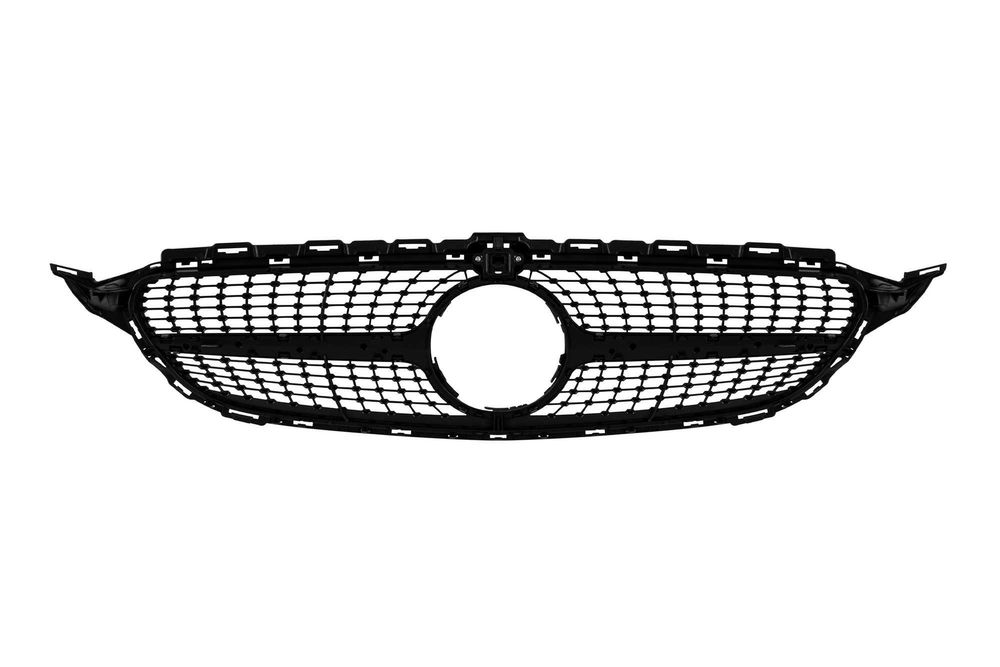 Хром диамантена решетка за Mercedes C класа W205, S205, C205 с камера