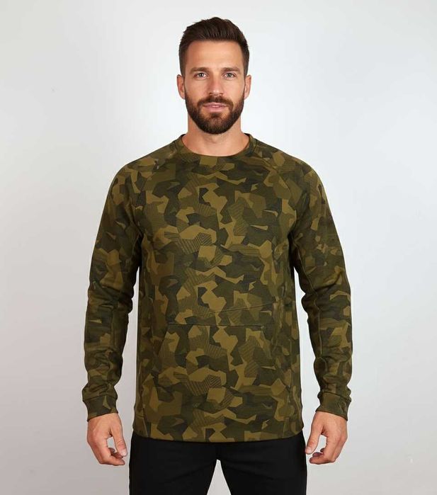 Nike Tech Fleece Crew - Оригинална мъжка блуза размер M