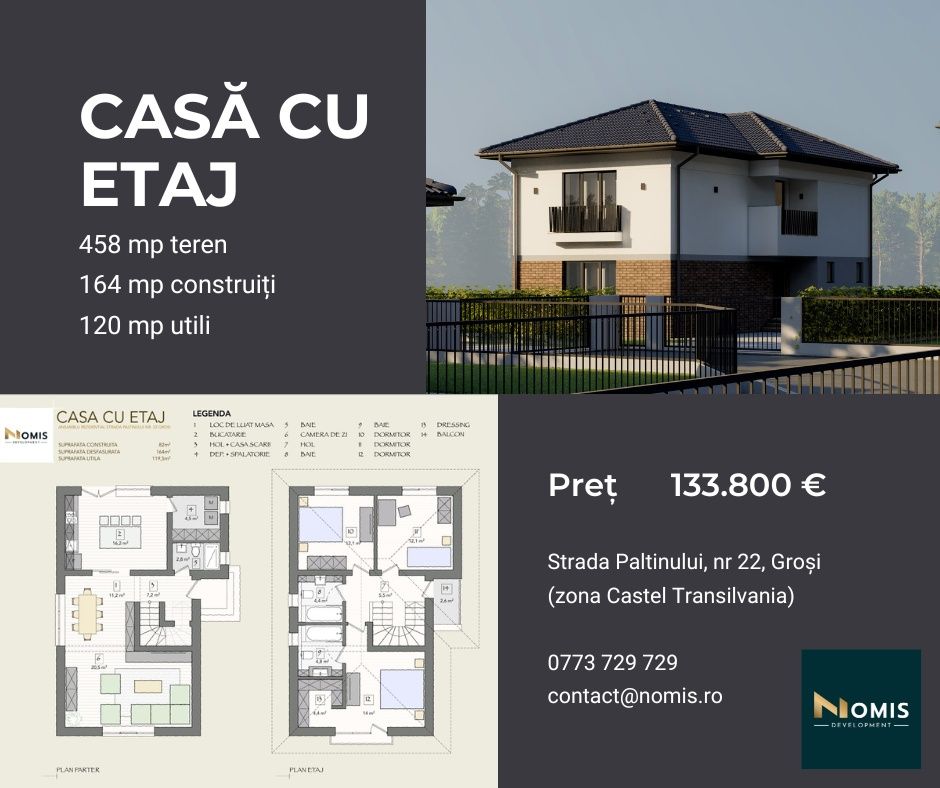 Case premium in zona Castel Transilvania