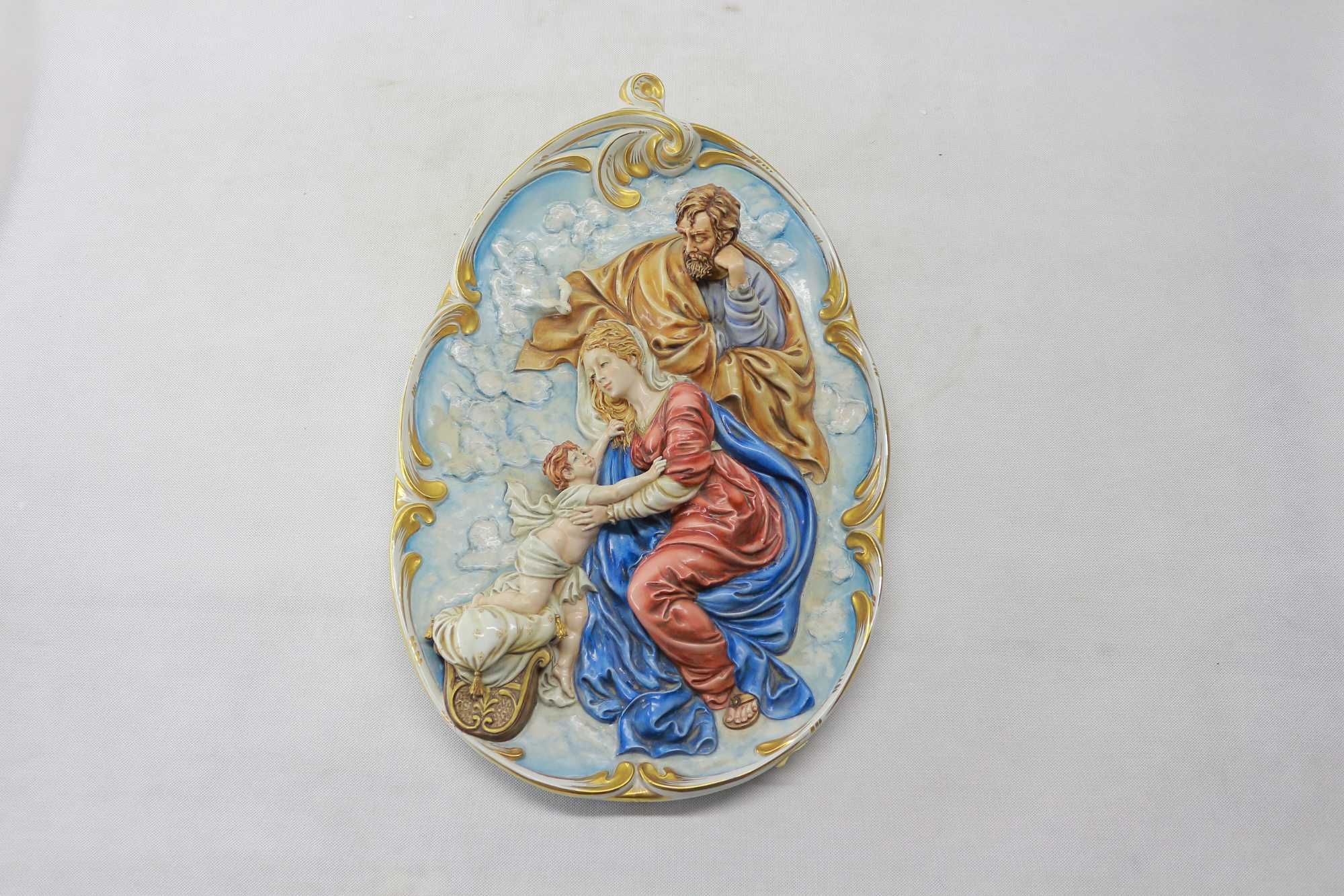 Статуэтка из фарфора Святое Семейство Capodimonte Италия