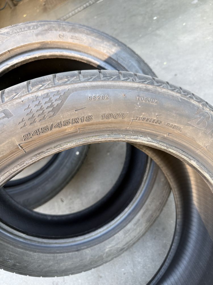 Anvelope de Vară Bridgestone 245/45 R18 100Y