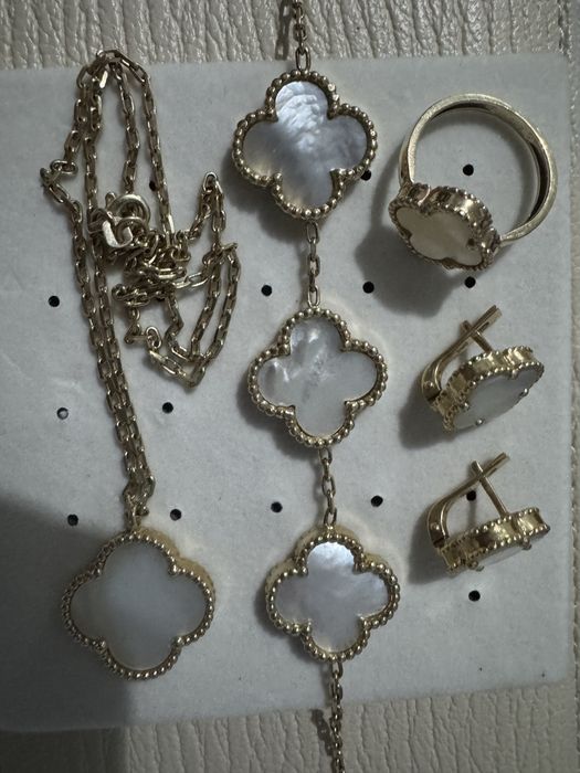 Серьги золотые 585