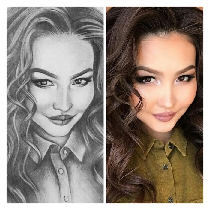 Портрет по фото!