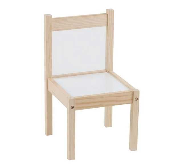 Детска масичка и столче в комплект, дървени