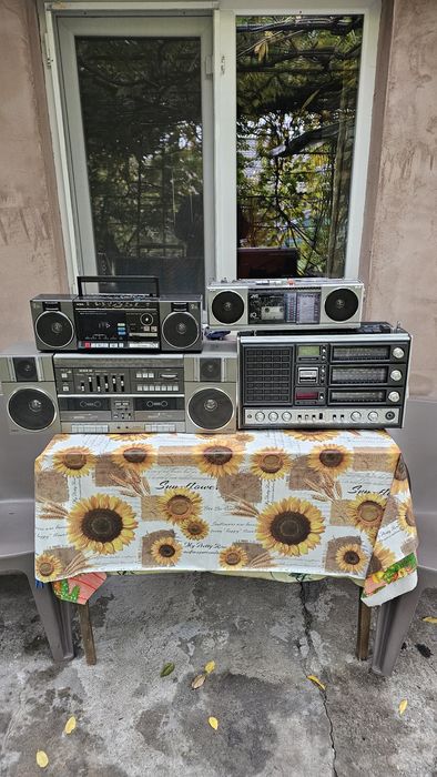 Radio casetofon  aiwa, jvc,uher, grundig