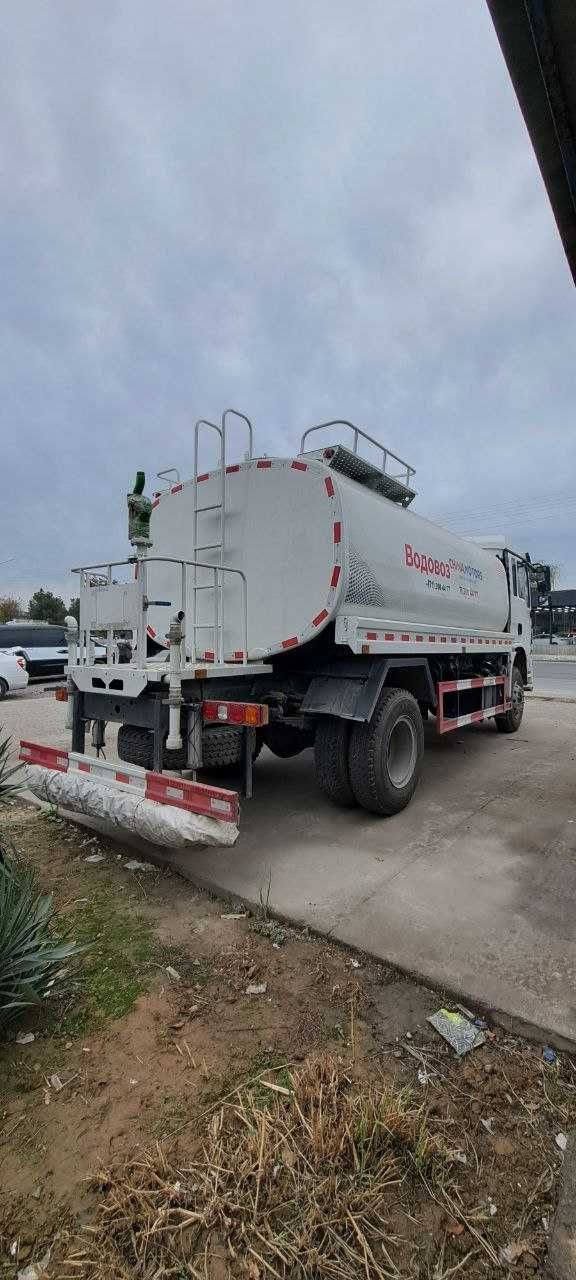 ВОДОВОЗ SHACMAN L3000 15кубли Наличида Тайер. Кредит/Лизинг асосида.