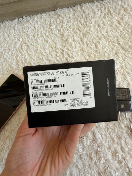 Телефон Samsung Galaxy Note 20 5G