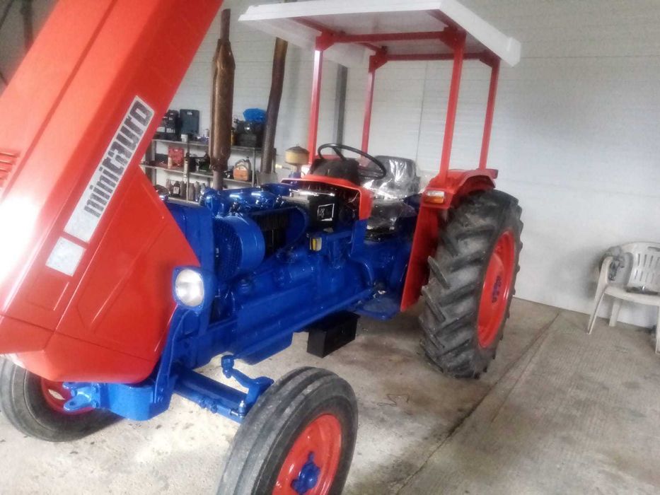 tractor same minitauro 70 cv  remorca basculabila  plug riversibil
