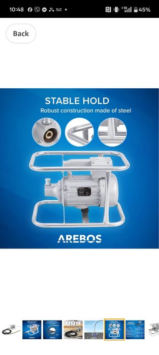 Вибратор за бетон електрически 1500w