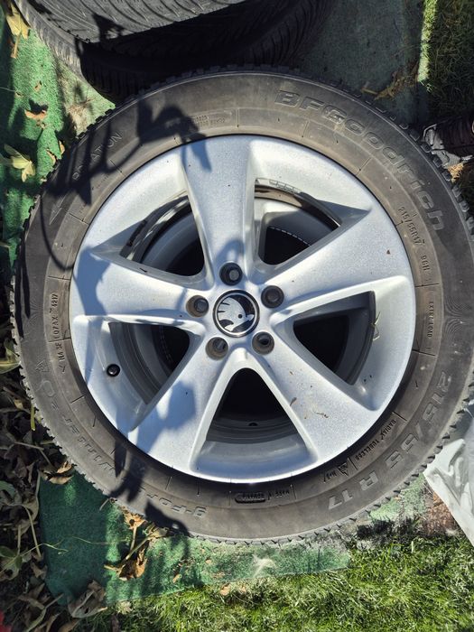 Set Jante aliaj St Moritz pe 17 Skoda